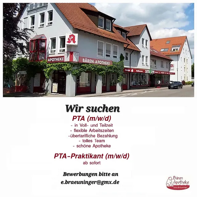Wir suchen PTA